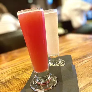Blood Orange &amp; Peach Mimosa