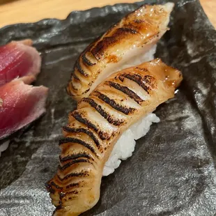 Oiwai Omakase - 4th Course- nigiri (4 different fish total)