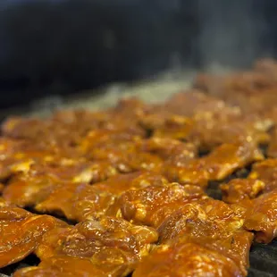 Our most popular protein option...Mashi chicken on the charbroiler!