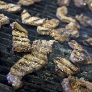 Korean Beef on the charbroiler