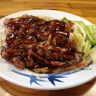 Chicken Teriyaki with Brown Rice