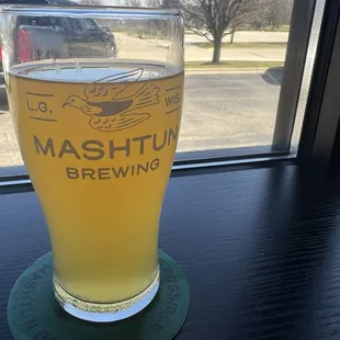 View of the park from front seats