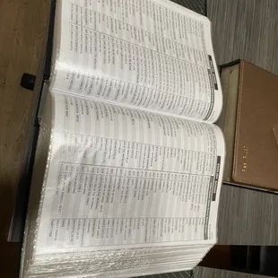 English karaoke binder, they have an insane amount of songs!