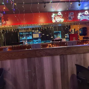 The bar