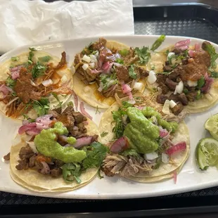 Carne asada, asada ranchero, barbacoa, al pastor, red carnitas