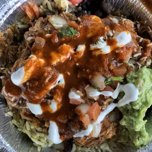 8. Burrito Bowl - Barbacoa