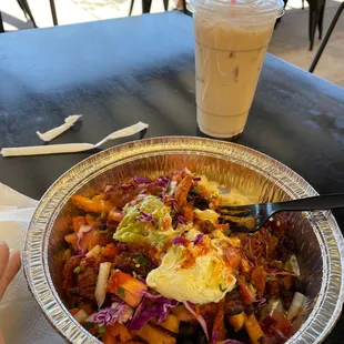 Macho Fries &amp; a Horchata