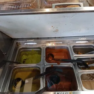 Salsa bar
