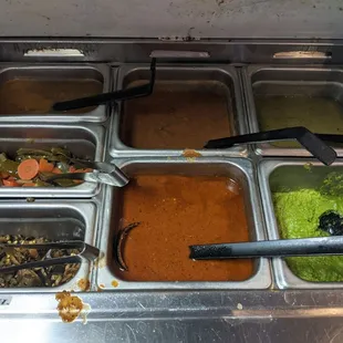 Salsa Bar (9/2021) If you like spicy try that radio active green stuff I love it