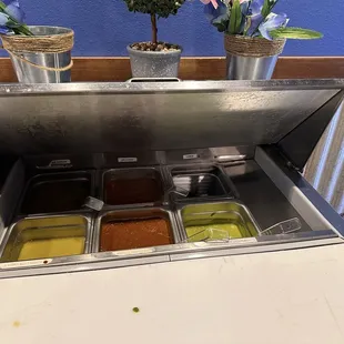 Salsa bar