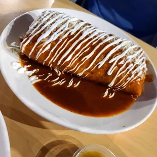 Wet burrito
