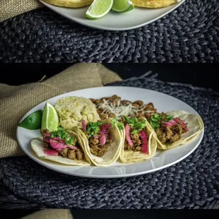 Street tacos ,sopes