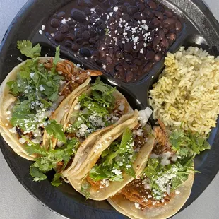 4 street tacos combo