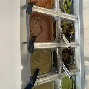 Salsa bar