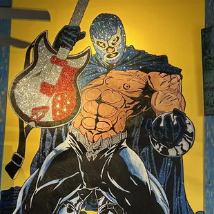 A maskador! Mexican wrestler.