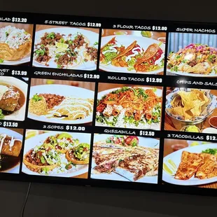 Beautiful array of good food!