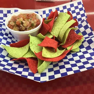 Chips & Pico De Gallo Salsa
