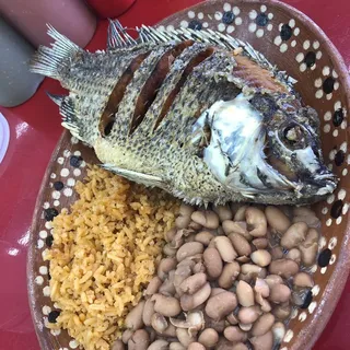 Mojarra Frita // Fried Whole Fish