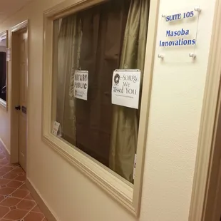 They were closed, but opened up for us.