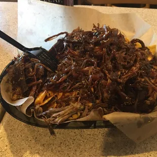 Brisket nachos