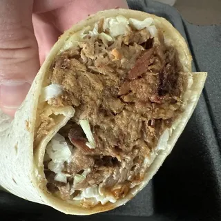 Pulled Pork Wrap