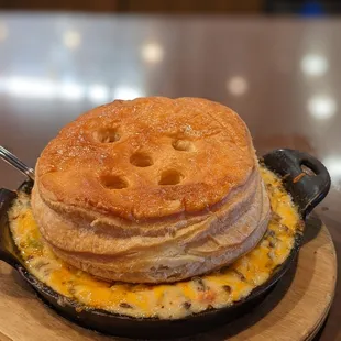 Closer look at my 10,000 lakes chicken pot pie