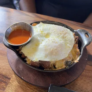 Pork Belly Breakfast Skillet