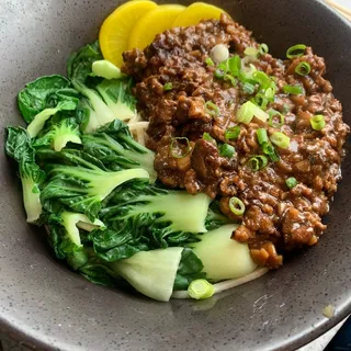 Vegetarian Beef Over Rice ()