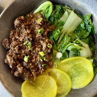 Mushroom Meat Noodle ()