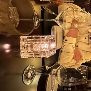 a man sitting at a bar