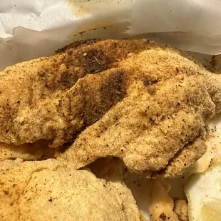 "Fried Catfish" and Fries
