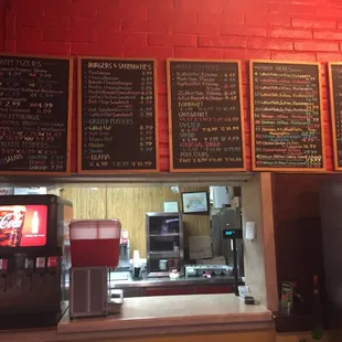 They have a plentiful menu!