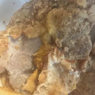 Old 2 Fried Pork Chops