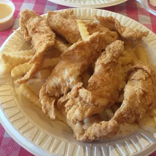 Chicken tender plate