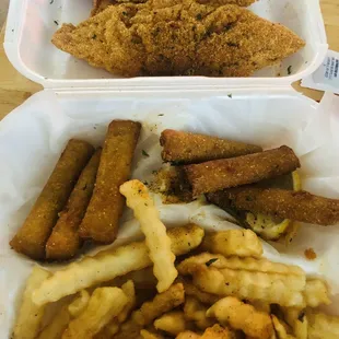 2piece fish basket