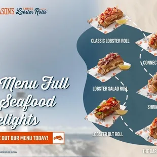 6_Mason_s Famous Lobster Rolls_lobster roll menu featuring a variety of scrumptious options.jpg