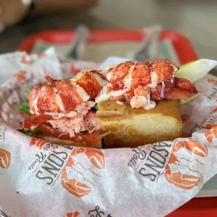 *Lobster BLT Roll