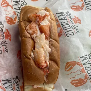 $16 it's actually smaller than I thought, but it was delicious. Mines is CT lobster Roll