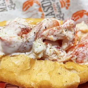 Lobster salad roll