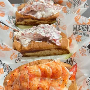 Bar Harbor (50% more Maine Lobster with Tail) Classic and Lobster Salad Rolls TRULY DELICIOUS EXPERIENCE - November 2024