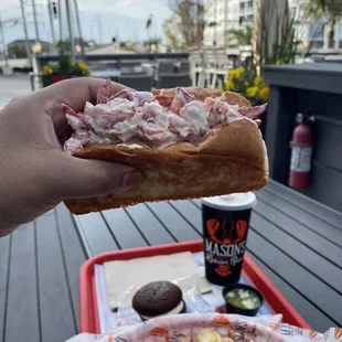 Salad lobster roll al Fresca