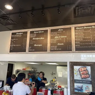Menu boards
