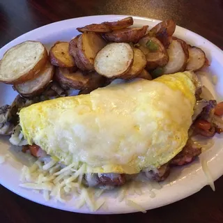 Steak Omelette