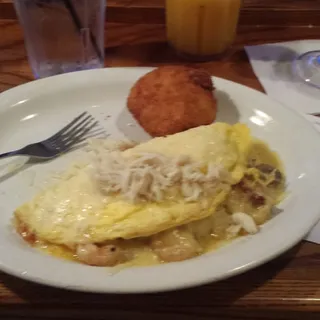 Seafood Omelette