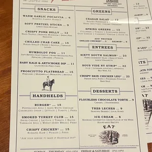 Food Menu