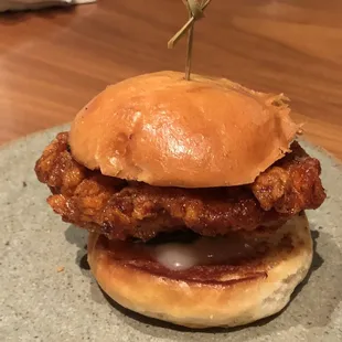 Hot Chicken Sliders