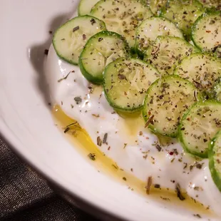 Cucumber yogurt