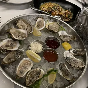 oysters, food, oysters and mussels, shellfish, mussels