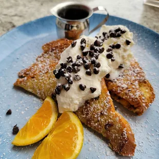 Cannoli French toast!