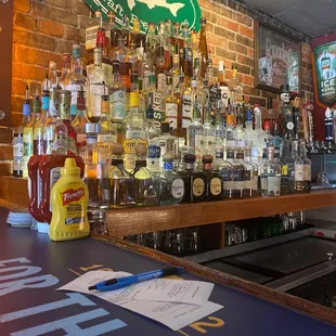 Awesome liquor selection!